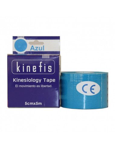 Vendaje Neuromuscular kinesiotape azul fco4001026