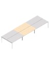 Mesa de reuniones M4 de 120 a 360cm mop1101064