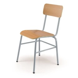 Silla escolar estratificada en colores ses105005 - Sillas escolares y sillas con pala
