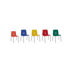 Silla escolar apilable desde infantil a adultos ses105007 - Sillas escolares y sillas con pala