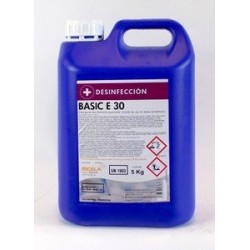 Desinfectante Detergente BASIC E-30 Reg.San. 5l lim4003003