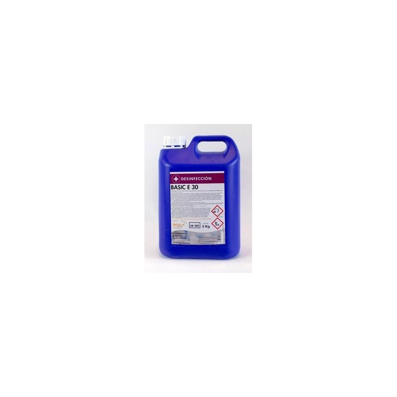 Desinfectante Detergente BASIC E-30 Reg.San. 5l lim4003003