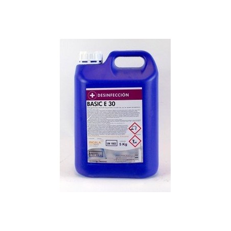 Desinfectante Detergente BASIC E-30 Reg.San. 5l lim4003003