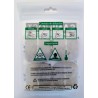Bolsa de 4 electrodos 5x5cm con cable reverso