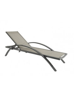 Tumbona de aluminio GARBAR Comfort sho1032038-Tumbonas de piscina y playa para hoteles