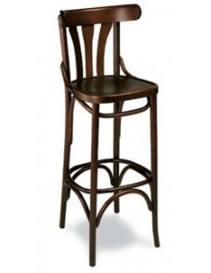 Taburetes de Bar-Taburete bar madera MRM24 nogal sta1092003